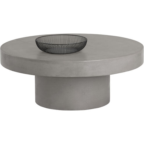 Brando 36 X 14 inch Grey Outdoor Coffee Table
